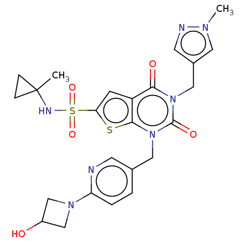 Chemical structure of BindingDB Monomer ID 658594