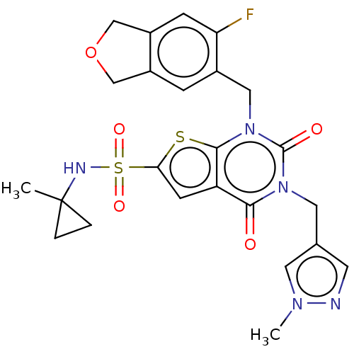 Chemical structure of BindingDB Monomer ID 658614