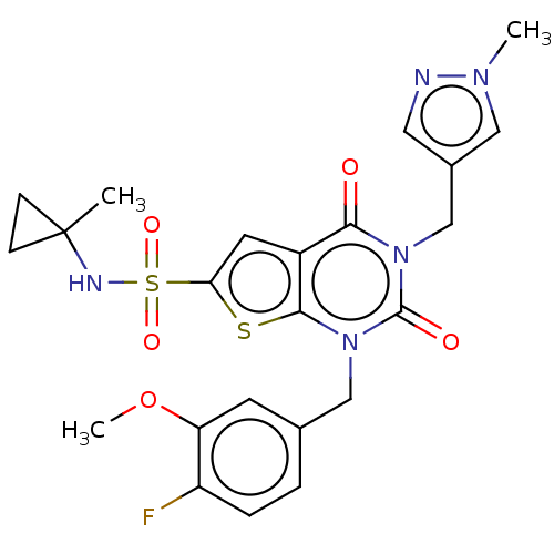 Chemical structure of BindingDB Monomer ID 658625