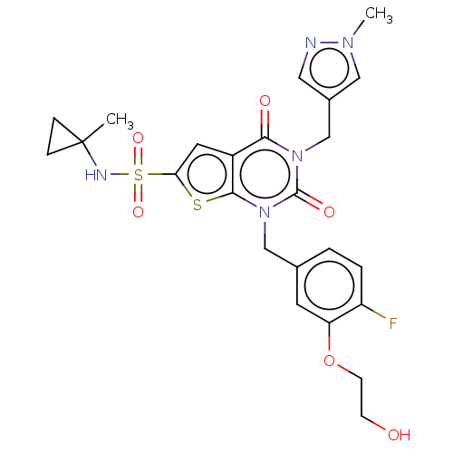 Chemical structure of BindingDB Monomer ID 658626