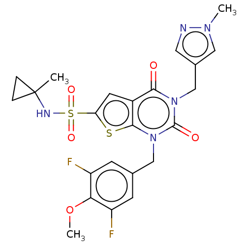 Chemical structure of BindingDB Monomer ID 658627