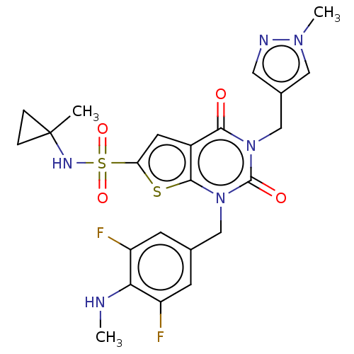 Chemical structure of BindingDB Monomer ID 658629