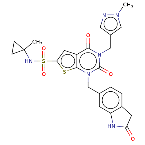 Chemical structure of BindingDB Monomer ID 658635