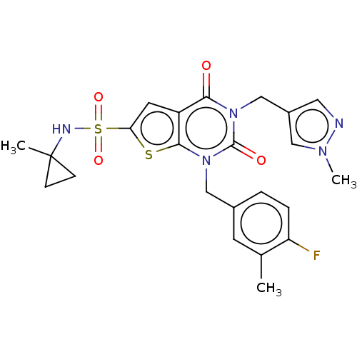 Chemical structure of BindingDB Monomer ID 658639