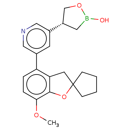 Chemical structure of BindingDB Monomer ID 658661