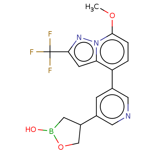 Chemical structure of BindingDB Monomer ID 658667