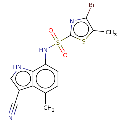 Chemical structure of BindingDB Monomer ID 659433