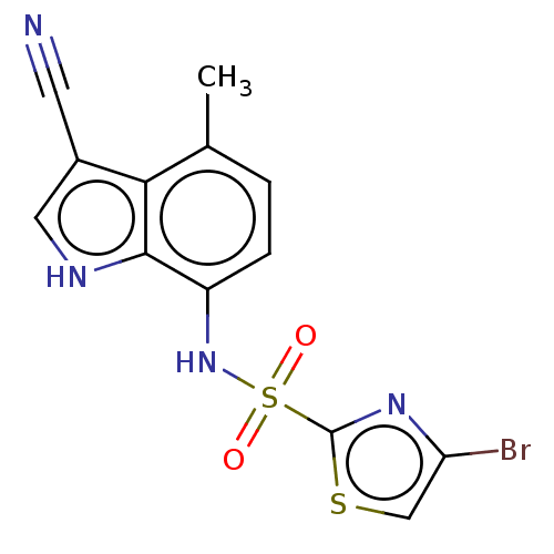 Chemical structure of BindingDB Monomer ID 659435