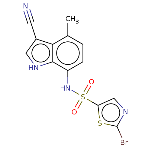 Chemical structure of BindingDB Monomer ID 659445
