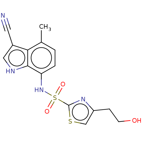 Chemical structure of BindingDB Monomer ID 659446