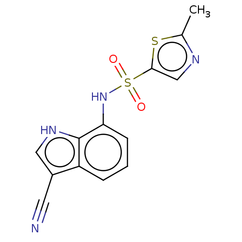 Chemical structure of BindingDB Monomer ID 659455