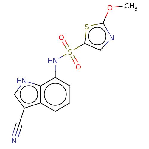 Chemical structure of BindingDB Monomer ID 659486