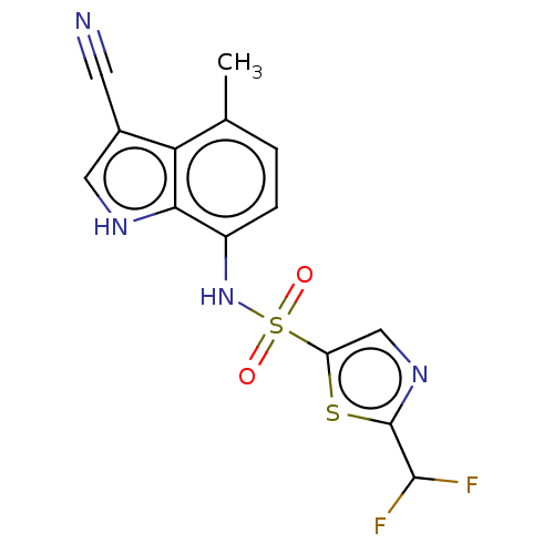 Chemical structure of BindingDB Monomer ID 659508