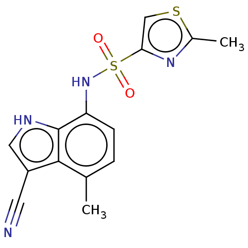 Chemical structure of BindingDB Monomer ID 659537