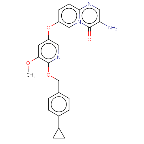 Chemical structure of BindingDB Monomer ID 659671