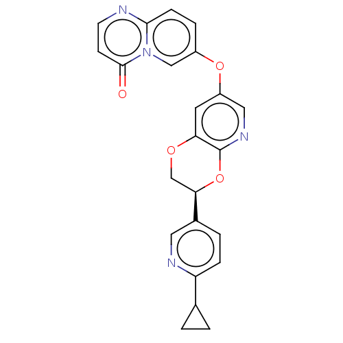 Chemical structure of BindingDB Monomer ID 659736