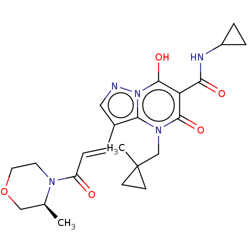 Chemical structure of BindingDB Monomer ID 659932