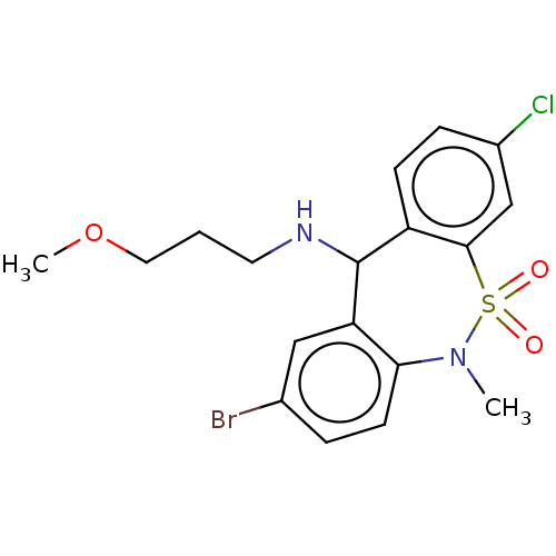 Chemical structure of BindingDB Monomer ID 660502