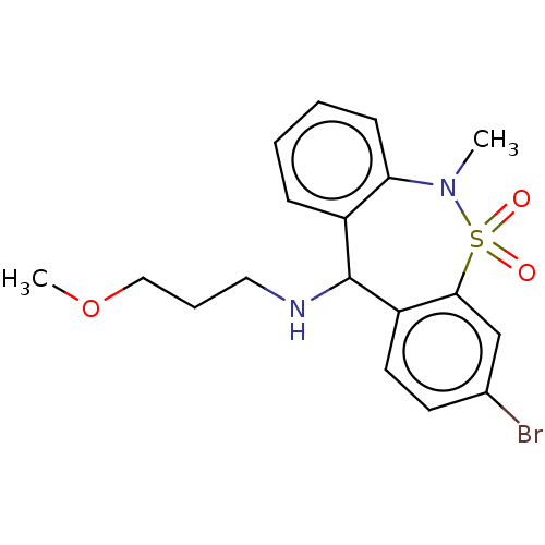 Chemical structure of BindingDB Monomer ID 660541