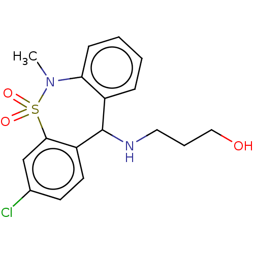 Chemical structure of BindingDB Monomer ID 660570