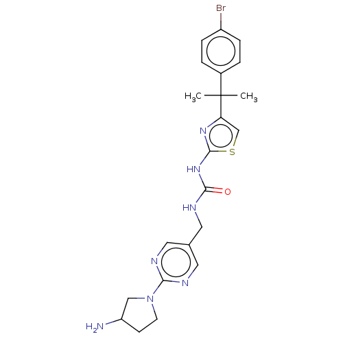 Chemical structure of BindingDB Monomer ID 662165