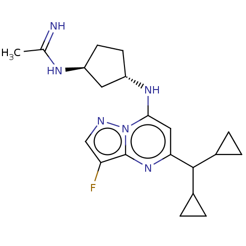Chemical structure of BindingDB Monomer ID 663160