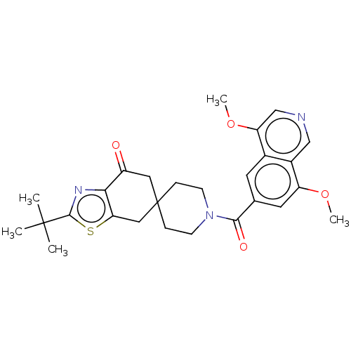 Chemical structure of BindingDB Monomer ID 663861