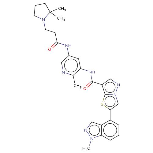 Chemical structure of BindingDB Monomer ID 664160