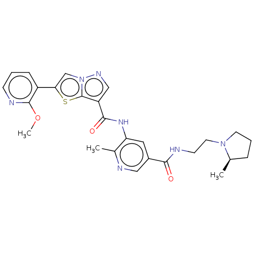 Chemical structure of BindingDB Monomer ID 664161