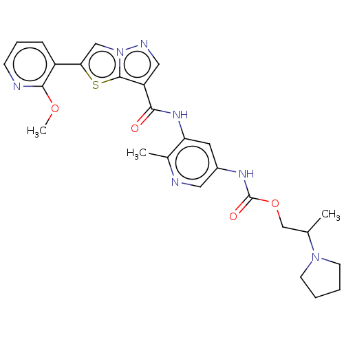 Chemical structure of BindingDB Monomer ID 664174