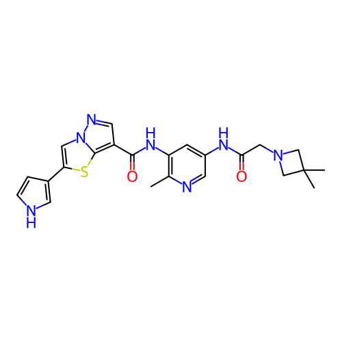 Chemical structure of BindingDB Monomer ID 664203