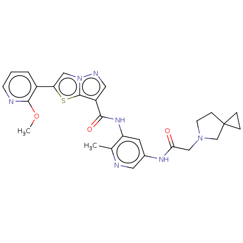 Chemical structure of BindingDB Monomer ID 664241