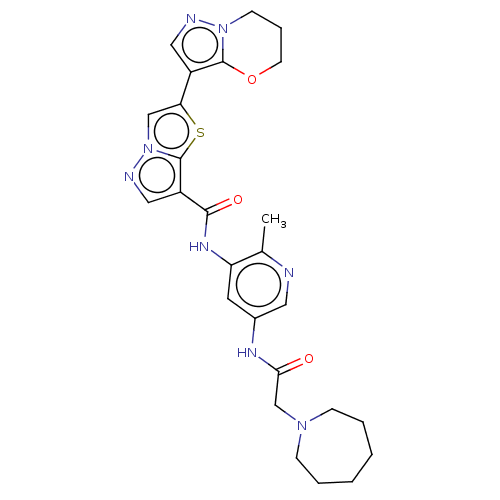 Chemical structure of BindingDB Monomer ID 664337