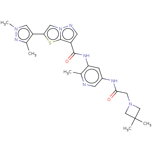 Chemical structure of BindingDB Monomer ID 664347