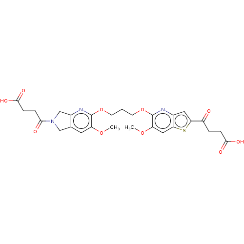 Chemical structure of BindingDB Monomer ID 665307