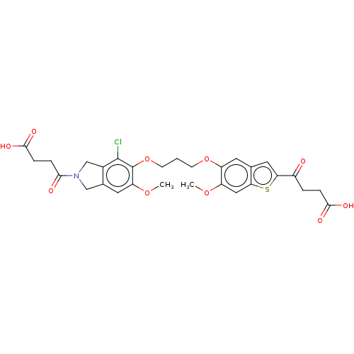 Chemical structure of BindingDB Monomer ID 665309