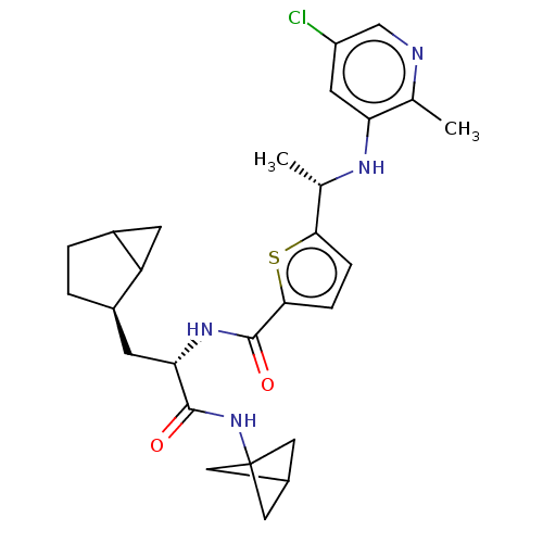 Chemical structure of BindingDB Monomer ID 665560