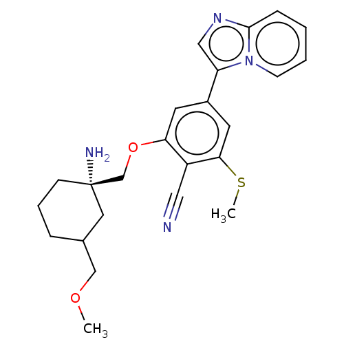 Chemical structure of BindingDB Monomer ID 668188