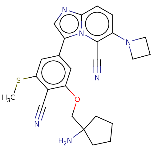 Chemical structure of BindingDB Monomer ID 668207