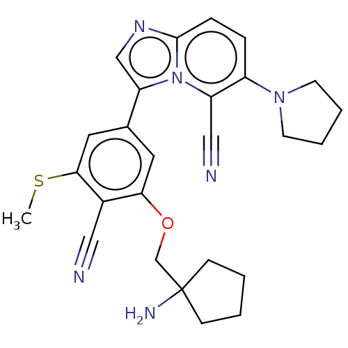 Chemical structure of BindingDB Monomer ID 668208