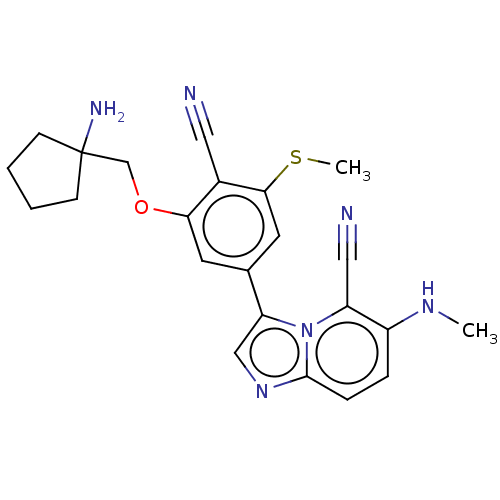 Chemical structure of BindingDB Monomer ID 668214