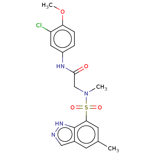 Chemical structure of BindingDB Monomer ID 669603