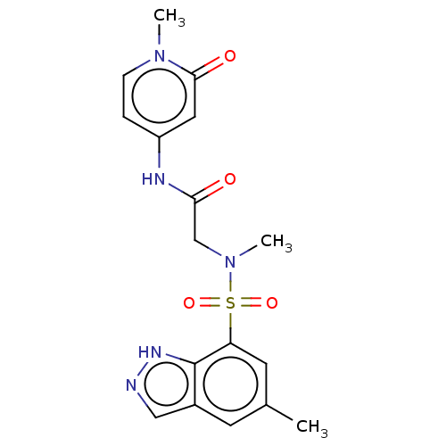 Chemical structure of BindingDB Monomer ID 669608
