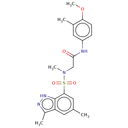 Chemical structure of BindingDB Monomer ID 669611