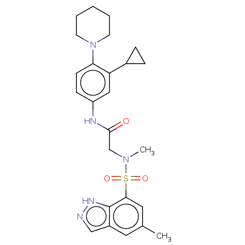Chemical structure of BindingDB Monomer ID 669615