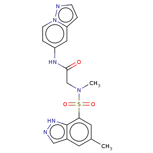 Chemical structure of BindingDB Monomer ID 669627