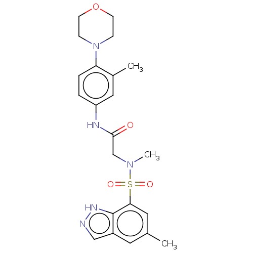 Chemical structure of BindingDB Monomer ID 669634