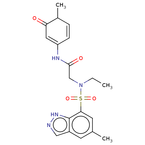 Chemical structure of BindingDB Monomer ID 669647