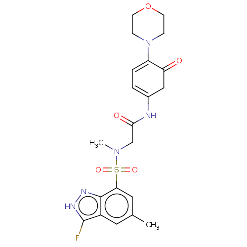 Chemical structure of BindingDB Monomer ID 669700