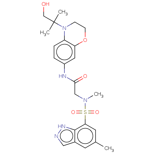 Chemical structure of BindingDB Monomer ID 669704